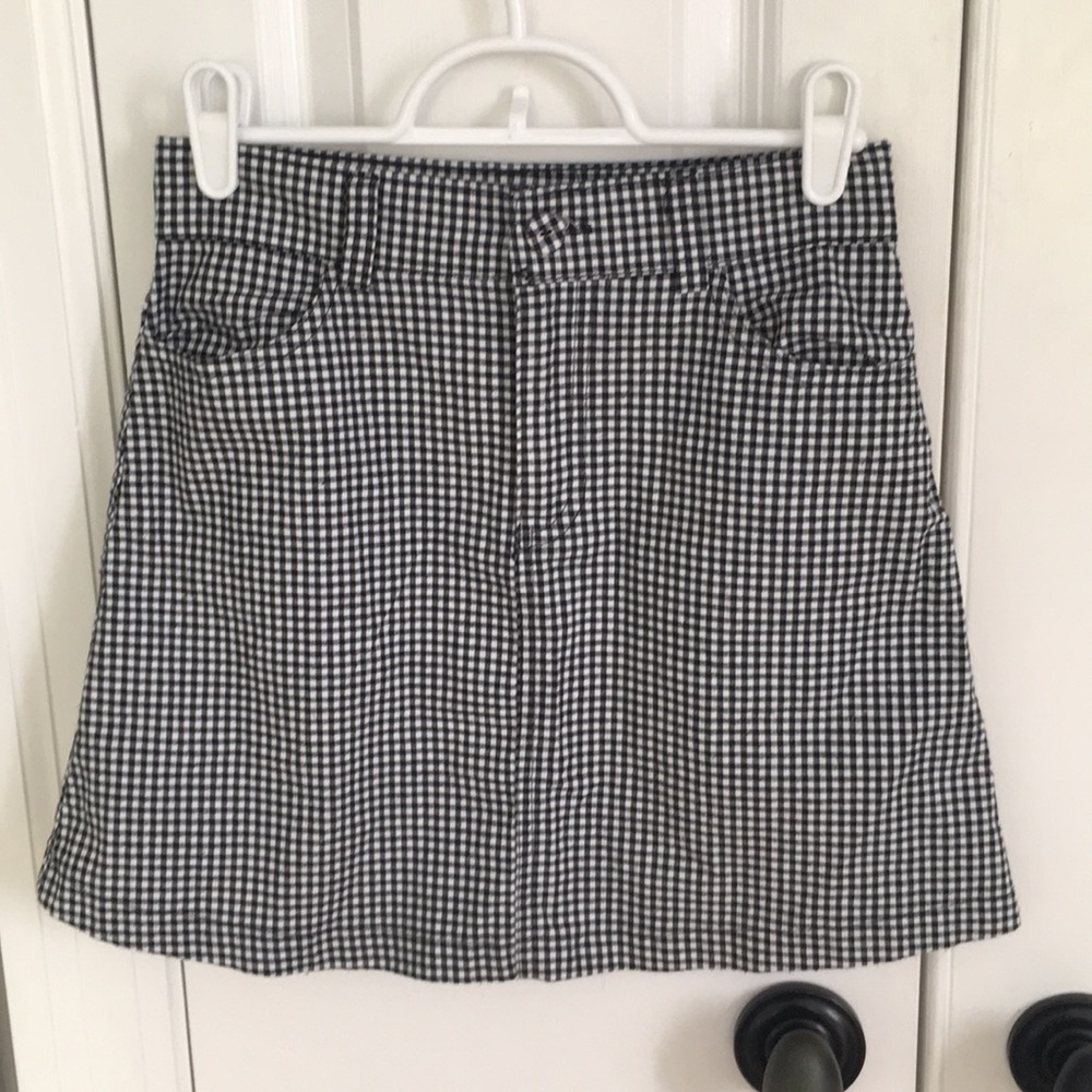Brandy Melville Gingham Skirt